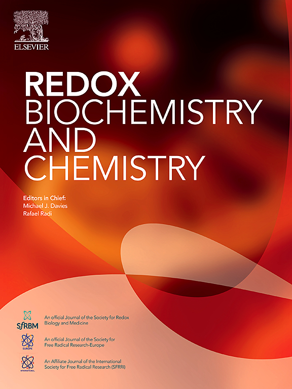 Go to journal home page - Redox Biochemistry and Chemistry